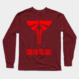 TLOU - Red firefly design Long Sleeve T-Shirt